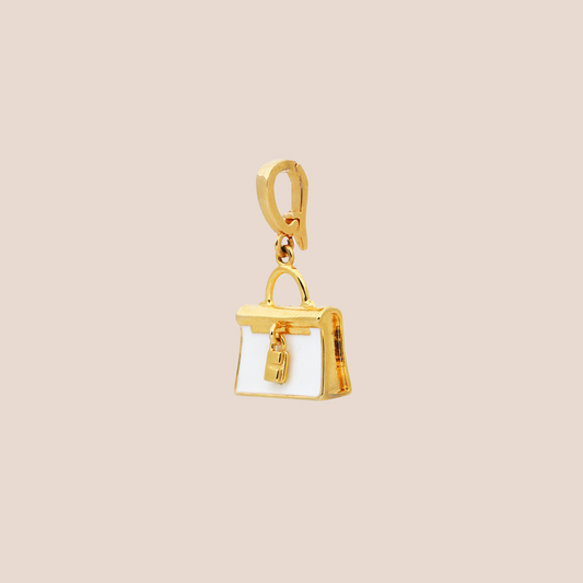 Luxury Purse with Dangling Lock